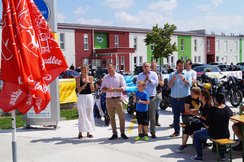 Nadja Orlet, gf. Bezirksparteiobmann Thomas Rupp, LAbg. Erich Königsberger und Generalsekretär NAbg. Christian Hafenecker, MA