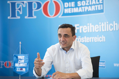 FPÖ-Klubobmann LAbg. Ing. Martin Huber präsentiert die Schwerpunkte der FPÖ für die bevorstehende Landtagssitzung
